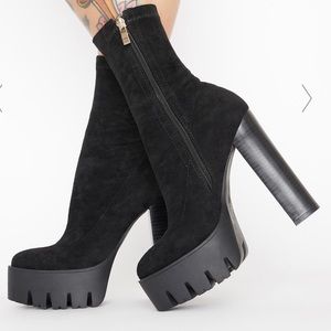 Azalea Wang ‘Selfish Desire’ Platform Boots